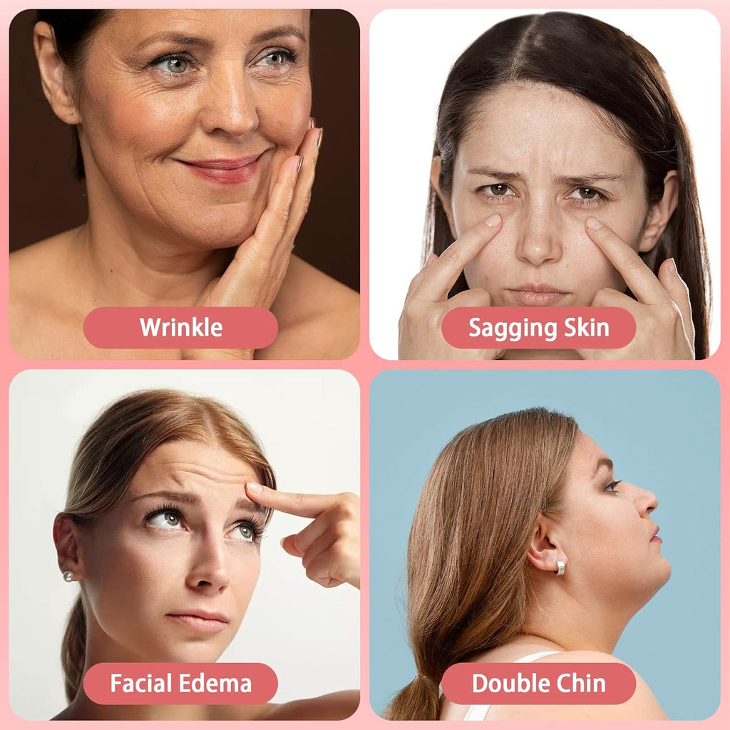 120PCS Face Tape Invisible, Beauty Skin Tightening Neck Jowls Double Chin Tape, Sagging Skin Face Tape Eyelid Strips Neck Wrinkle Patches Create Shape V Face
