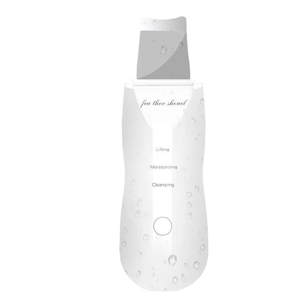 Ultrasonic Facial Spatula - Pore Cleansing and Blackhead Exfoliation
