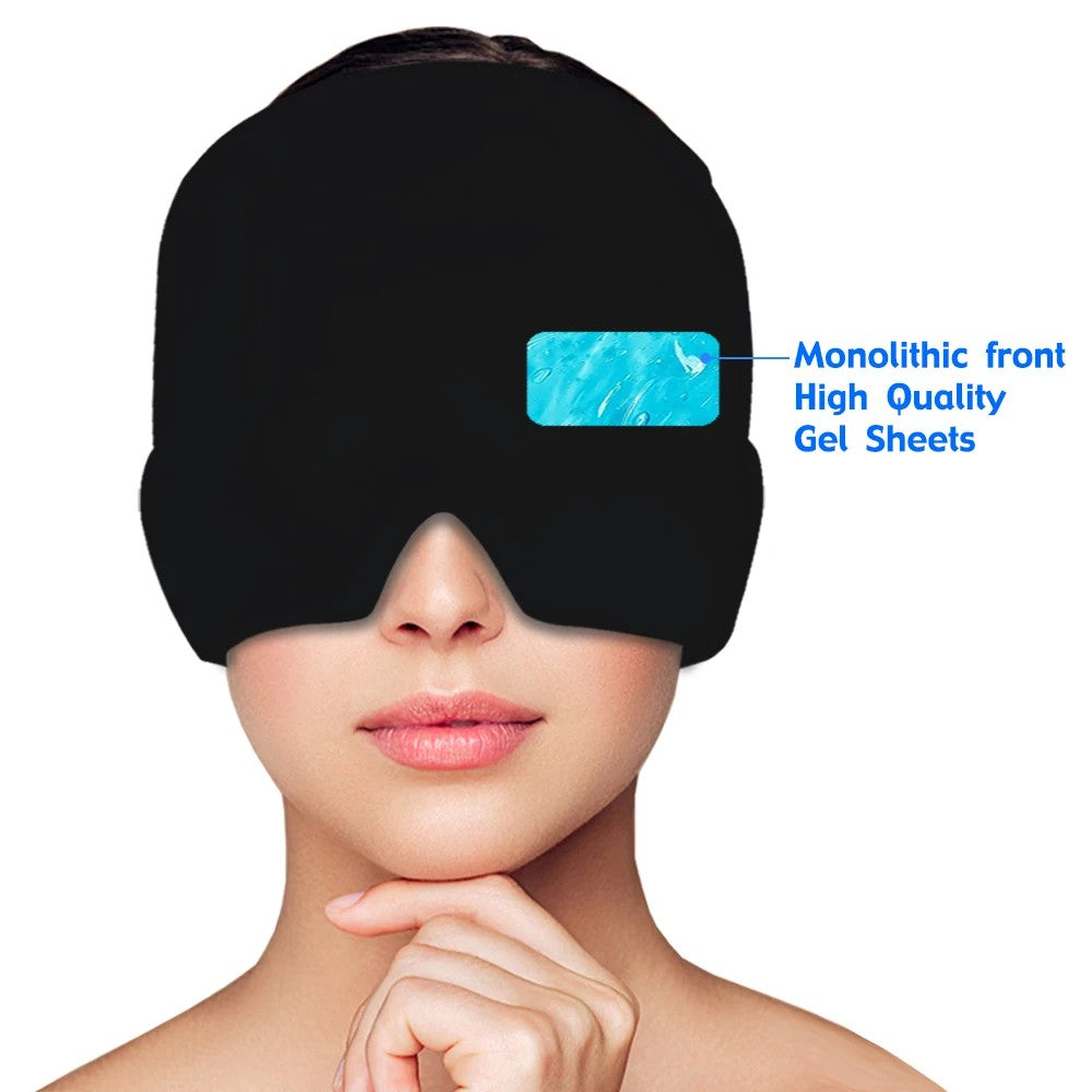 Cold/Hot Therapy Gel Cap for Migraines and Headaches