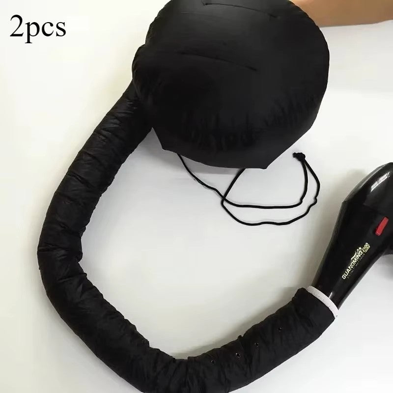 Portable Hair Dryer Bonnet - Heat Diffuser (Set of 2)