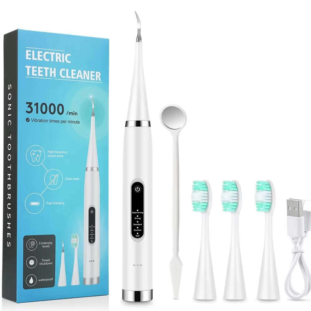 Waterproof Electric Dental Cleaner - Tartar Remover