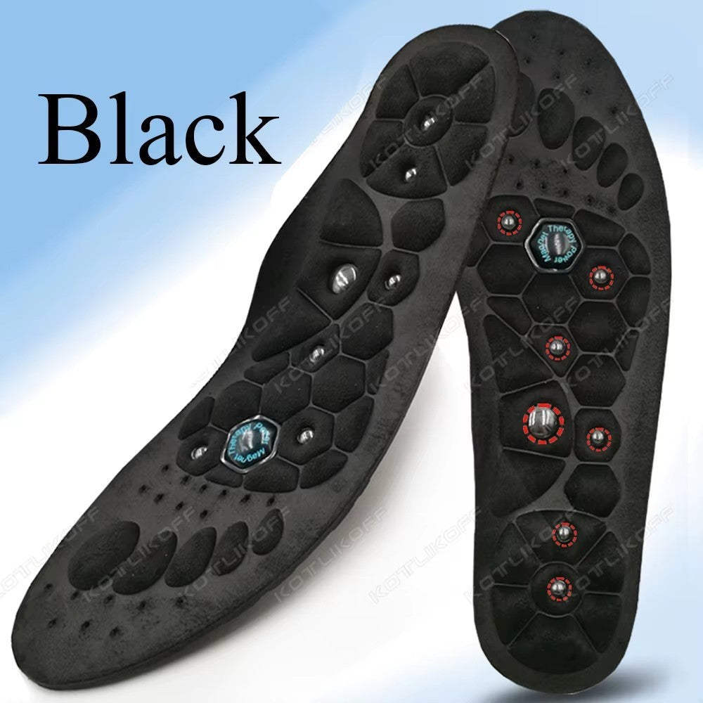 Magnetic Therapy Sports Insoles - Massage and Acupressure