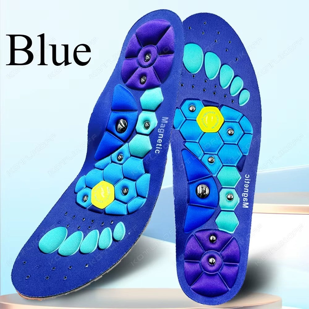 Magnetic Therapy Sports Insoles - Massage and Acupressure