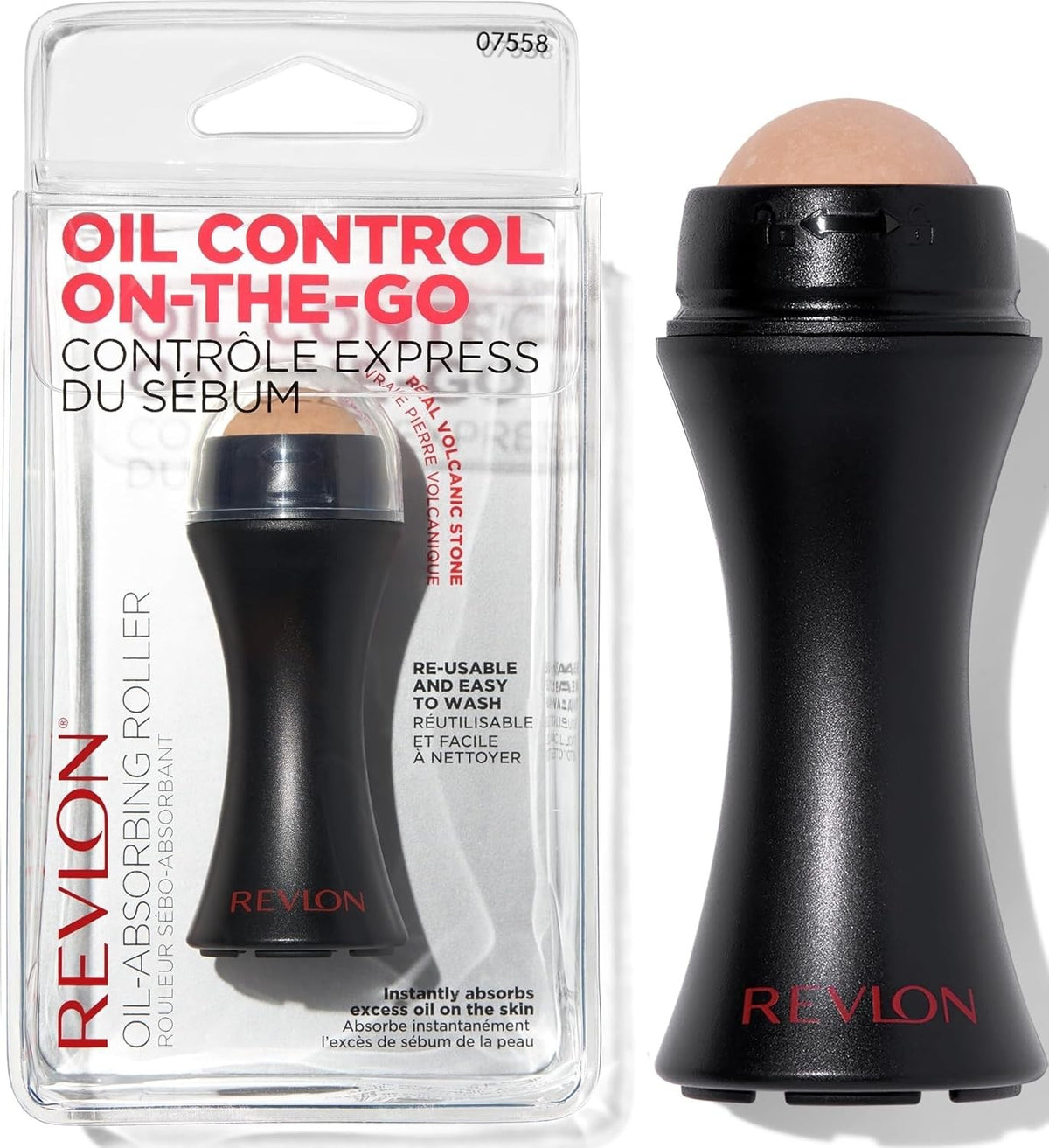 Volcanic Stone Oil-Absorbing Facial Roller